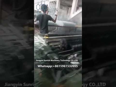 Hệ thống điều khiển động cơ Servo với Máy quấn cạnh hộp Gabion bằng PLC cho lưới xoắn kép