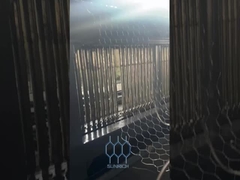 Máy hộp Gabion tốc độ với hệ thống điều khiển động cơ servo và tốc độ sản xuất 30 lỗ / phút