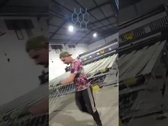 Đường dây máy Gabion hoàn toàn tự động từ thẳng sợi đến đóng gói -6 mm Capacity Wire