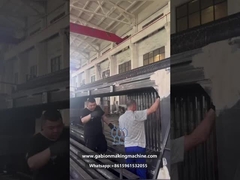 Giao máy làm rọ đá bằng động cơ servo tốc độ cao đến Ấn Độ