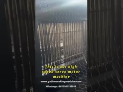 Máy lưới Gabion tốc độ cao với 5 máy chủ.