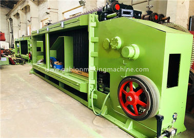 Construction Gabion Machine 60mm X 80mm Mesh Size With Double Twist PVC Coated