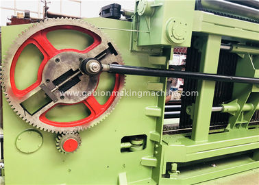 Pvc Coated Automatic Gabion Wire Mesh Machine Oxidation Resistance For Stone Cage