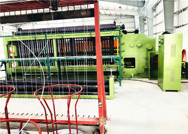 7.5kw Hexagonal Wire Netting Machine / Edge Winding Machine PLC Control