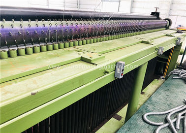 60x80mm Automatic Gabion Wire Mesh Machine / Heavy Duty Hexagonal Wire Netting Machine