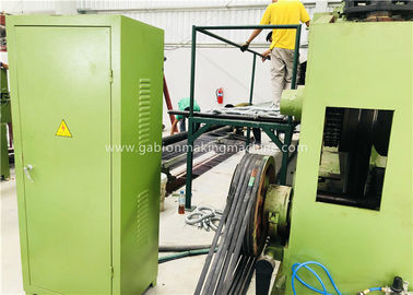 Gabion Wire Mesh Making Machine , 33r/Min Speed Chain Link Fence Making Machine