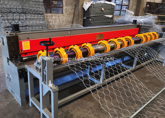 5000mm 88x125mm Servo Motor Automatic Gabion Making Machine