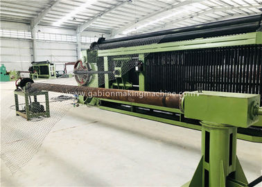 Mua Màu xanh lục giác dây lưới máy tự động dừng / truy cập cho thép thanh 4300 mm chiều rộng sản xuất trực tuyến
