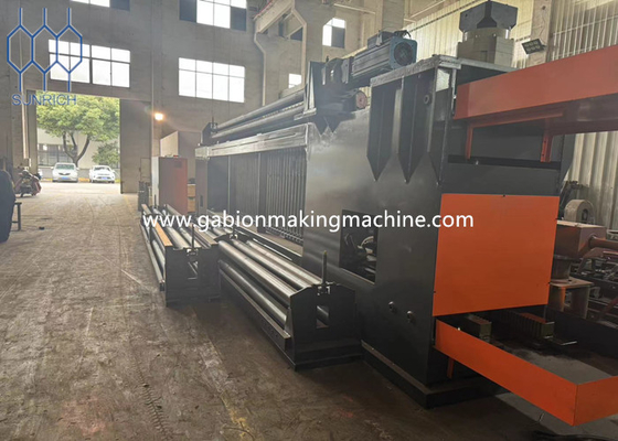 Mua Máy hộp Gabion tốc độ với hệ thống điều khiển động cơ servo và tốc độ sản xuất 30 lỗ / phút sản xuất trực tuyến