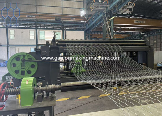 Mua ± 2mm Mesh chính xác 4000 ∼ 5000mm Width Gabion Machine cho sản xuất lưới dây với hệ thống điều khiển hoàn toàn tự động sản xuất trực tuyến