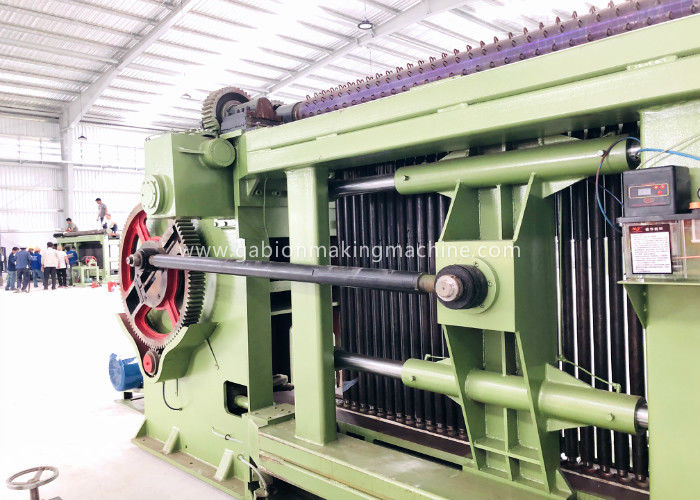 Spiral Coil Twisted Gabion Wire Mesh Machine with Siemens PLC Control System