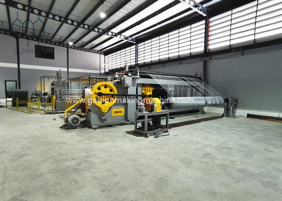 Máy hộp Gabion dây thép galvanized sức kéo cao đường kính dây 2.0mm-4.0mm