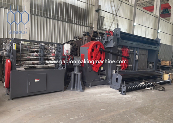 Đường dây sản xuất Gabion thép galvanized với hệ thống điều khiển PLC tiên tiến