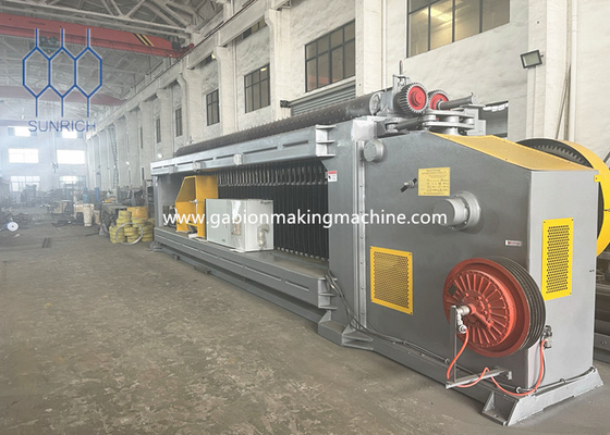 Thép dây thừng dây thừng công việc nặng Gabion máy với hệ thống điều khiển PLC tự động