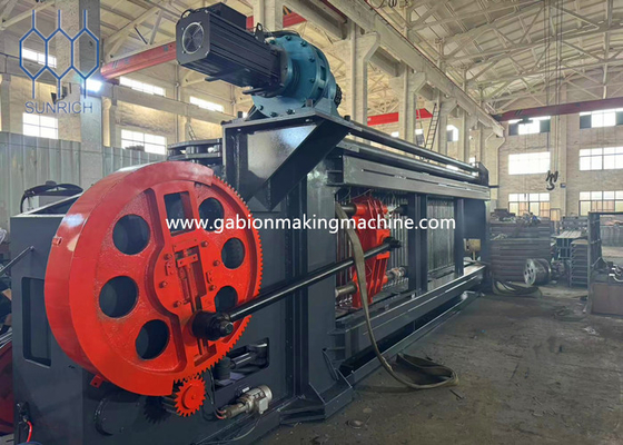 Chuyên nghiệp cao kéo máy lưới Gabion Hexagonal