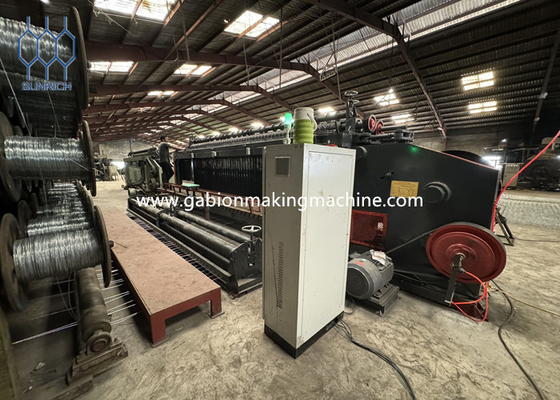 Máy lưới dây thép galvanized rộng 4m